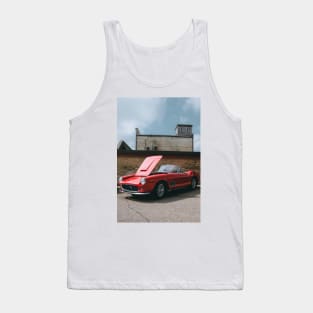 Vintage Italian Sportscar Print Tank Top